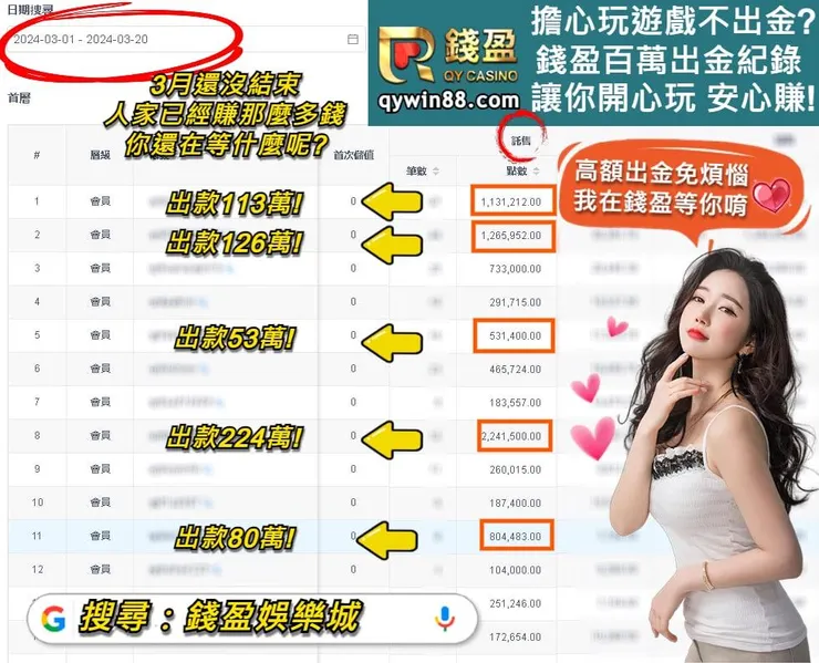 玩運彩賺錢出金百萬