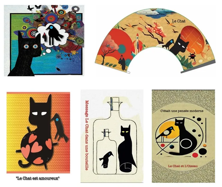 在 George結束外琨塔 Vaikuntha 藝術中心展覽後,他也將 Le Chat 帶往亞洲的不同地方─日本、香港、韓國。Le Chat 在經歷不同展覽後遇到的新朋友:Mr. Mouse、Mr. Spider、Mr. Bird,這些好朋友也將會在這次的作品中與大家見面。