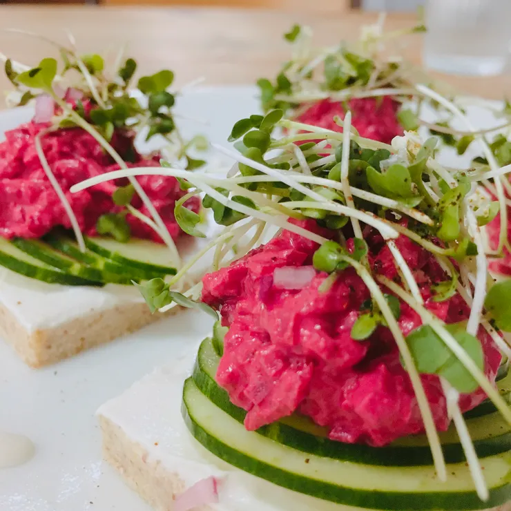 甜菜根韃靼 BEET TARTARE @Plants