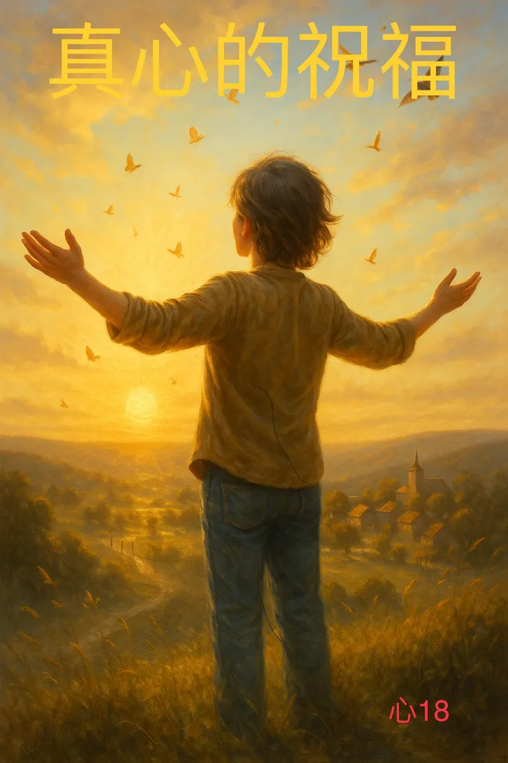 真誠地祝福與讚美，是美好啟程的開始。