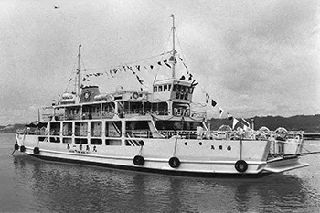 櫻島丸1號投入營運。圖／南日本新聞