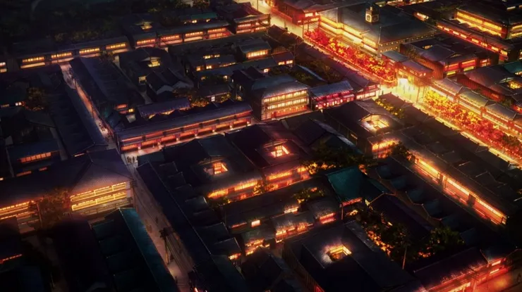 鬼滅之刃裡的吉原遊廓樣貌