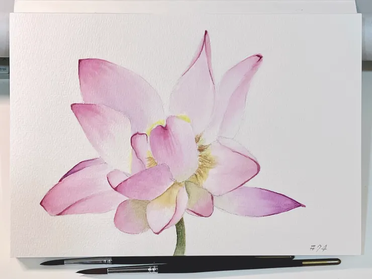 YH.CC＠水彩練習Ｗ74, 26x18cm, OCT2024 