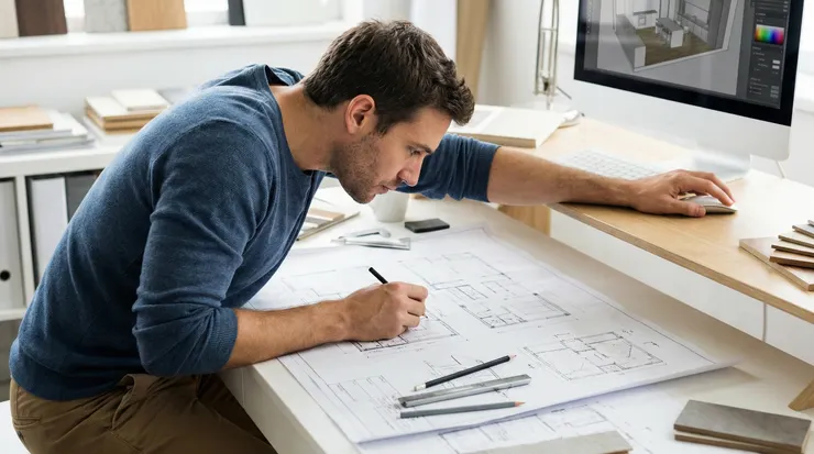 在完美的設計圖稿背後，其實是一場針對「背肩胛神經」的慢性傷害陷阱。