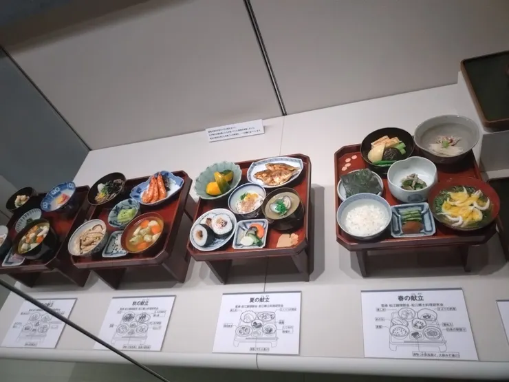 不同季節時期的用膳內容