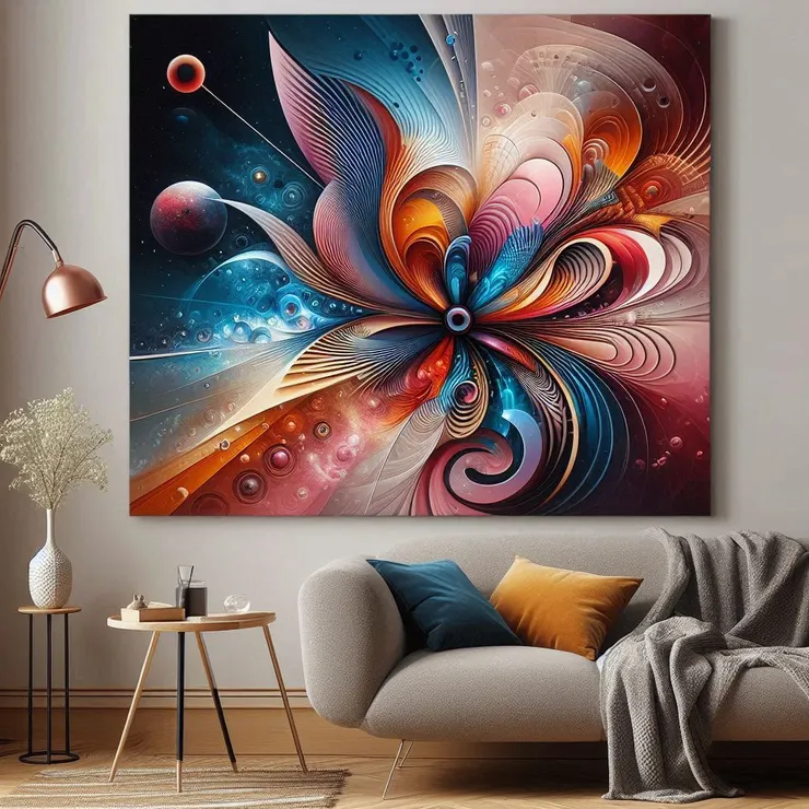 copilot。幫我畫張圖，表示：一件事物可能有不同解釋