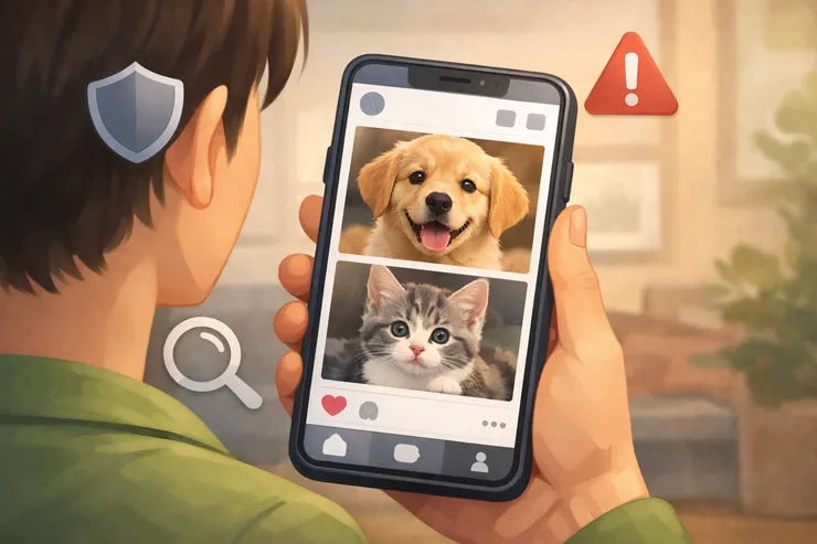 看起來很有愛，其實正在騙：近半年 IG／FB「假送養」詐騙明顯變多。