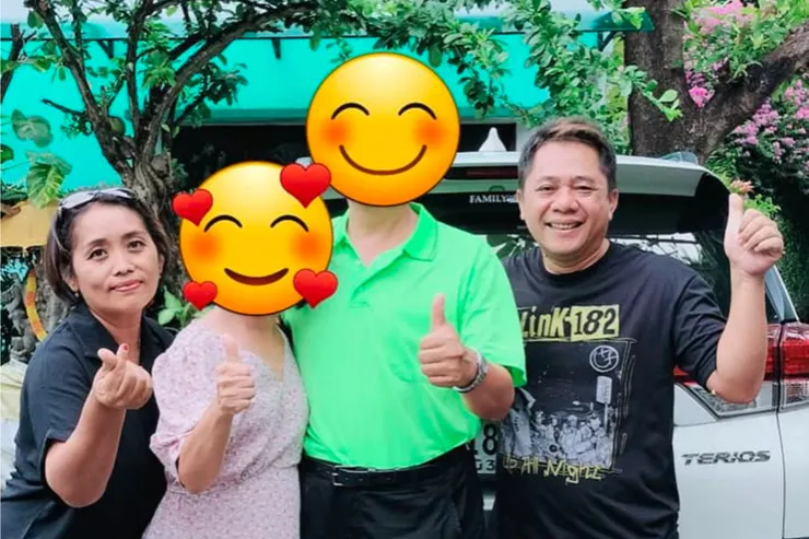 最左 Ani,最右她老公。圖:Chuang Ling Chun提供