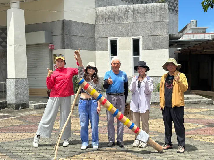 關山鎮電光部落-竹砲體驗