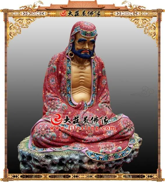 達摩祖師左側照