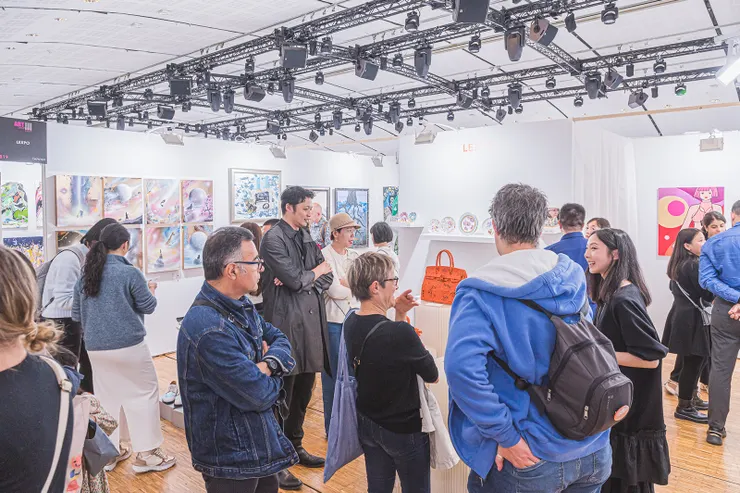 2023 台灣藝術家參與法國當代藝術週聯展現場