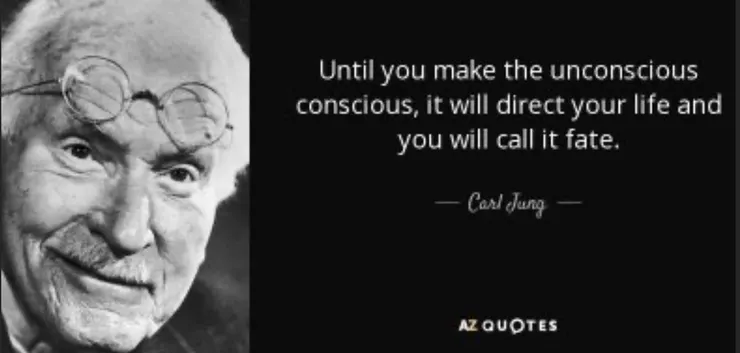 榮格說： 你的潛意識操控着你的人生，而你卻稱其為命運