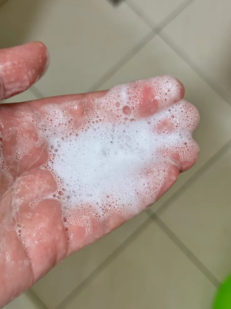 自然戳揉產生的起泡力