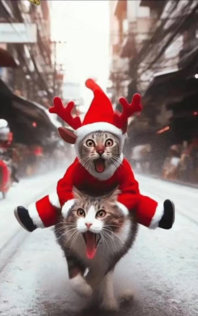 為了聖誕節,我們拼了!衝呀!