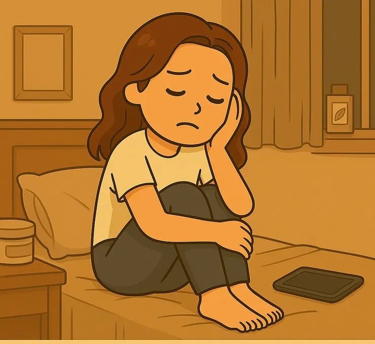 明明平時晚上洗完澡,就是我最期待的發懶時光,結果昨天什麼都沒興趣,只抬著頭發呆,最後乾脆閉眼放空。