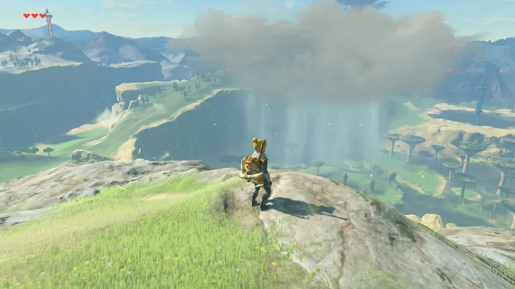 截圖自薩爾達傳說