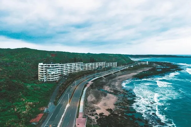 海灣新城，聯合報照片。