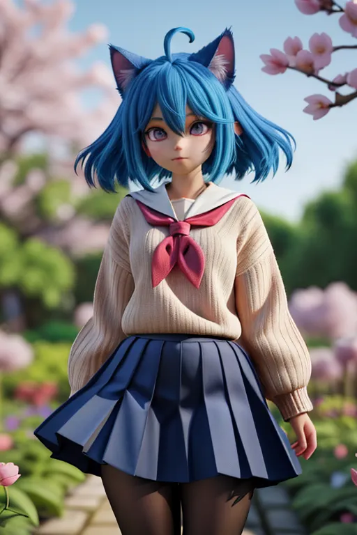 您也來畫個貓娘吧