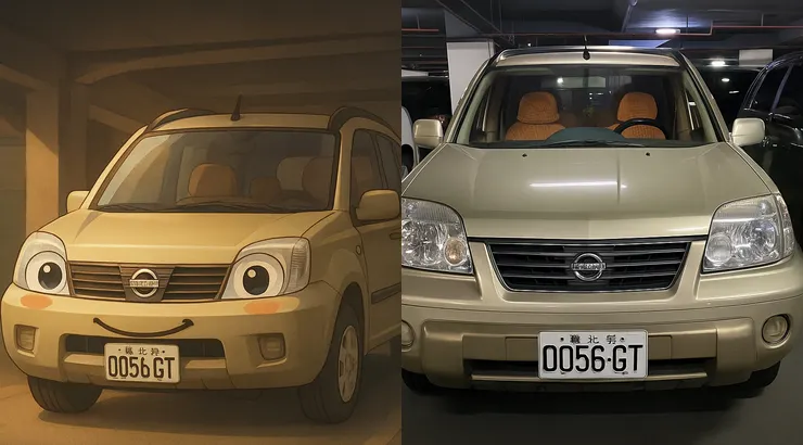 這台車，陪我們度過高中到出社會的歲月，也陪我爸到退休。