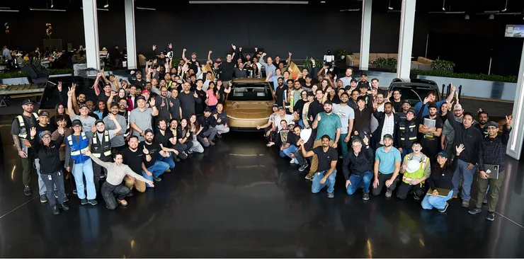 CYBERCAB - START OF PRODUCTION AT GIGA FACTORY TEXAS