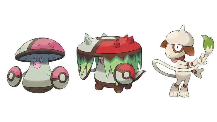 敗露球菇、猛惡菇還有圖圖犬