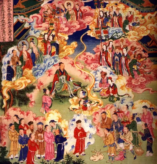 善財童子 拜無勝軍長者