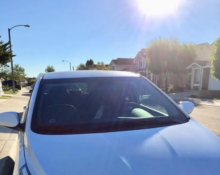 妮妮第一次獨自開車上學