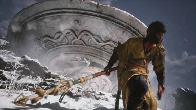 遊戲截圖：天命人與金鐃