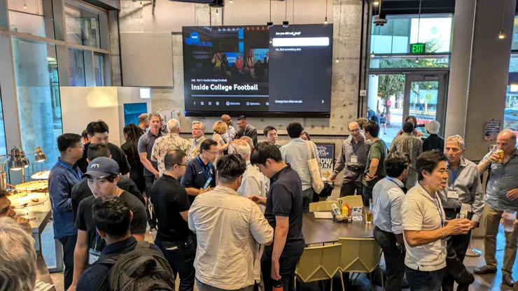 Berkeley SkyDeck Demo Day 結束後的 Happy Hour