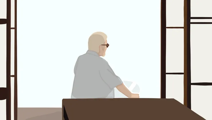 翻畫自《橫山家之味》電影畫面