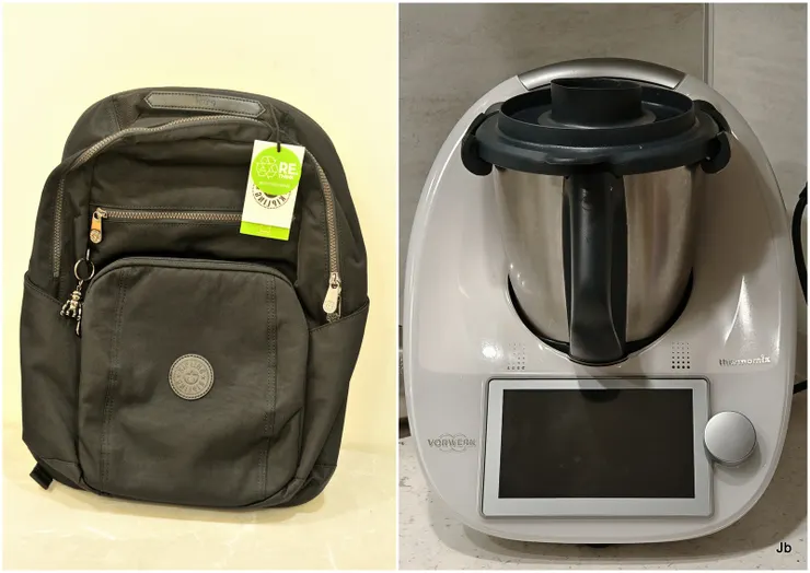 秋燕送的小美機和猴子包