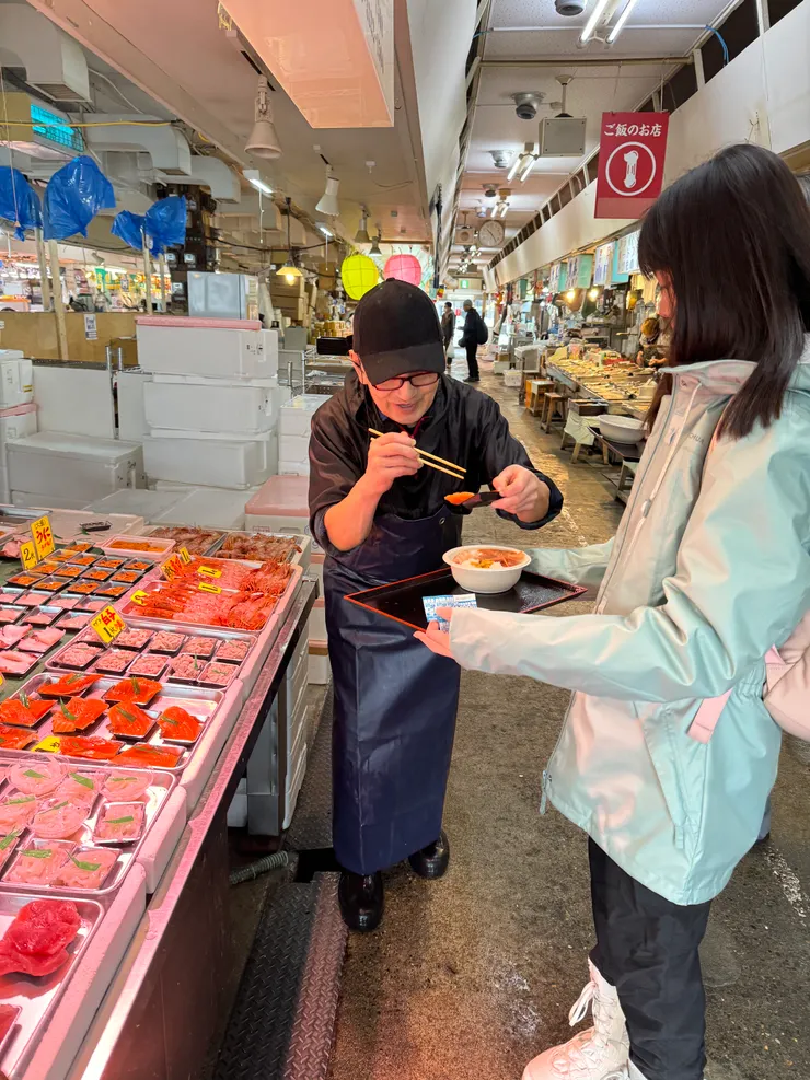 以食券兌換生鮮