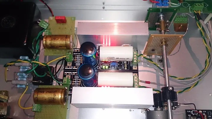 並聯式穩壓,穩壓前加上 CRC 濾波