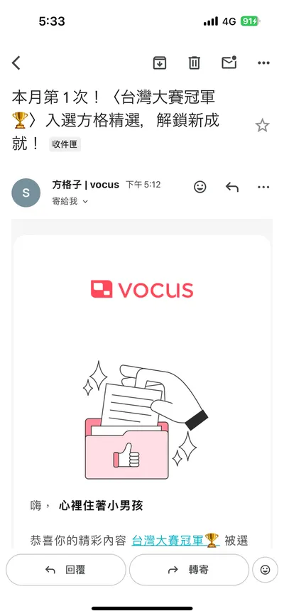 入選方格精選啦