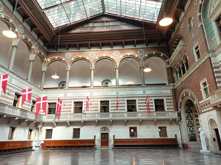 哥本哈根市政廳內部