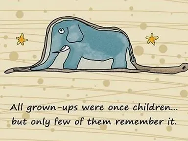 小王子的蛇吞象畫面/圖片來源:網頁資訊