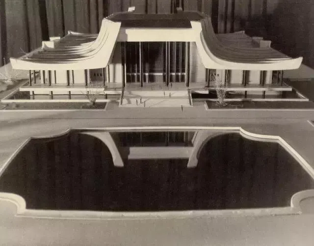 1965-1972，國父紀念館競圖計劃案模型全景，王大閎提供