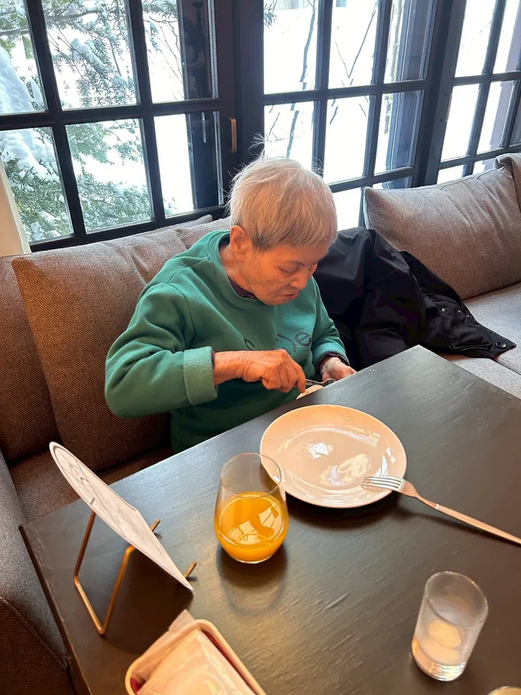 阿嬌女士吃英式早餐