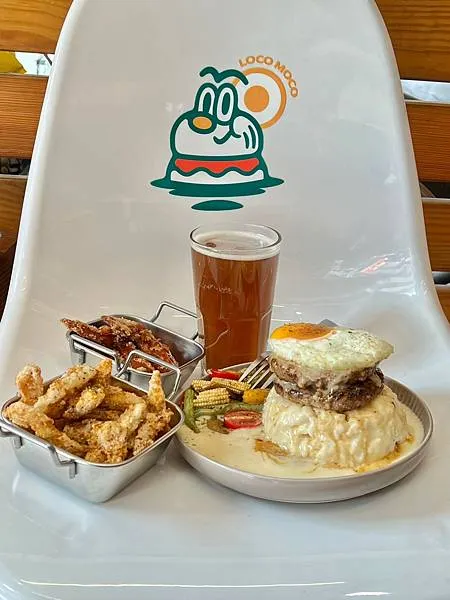 +（高雄漢堡）好哇好哇美式餐館～純正夏威夷漢堡飯、酥脆卡滋經