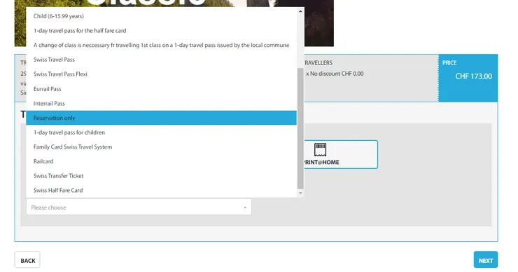 使用半價卡可以先選擇Reservation only，搭配saverday pass可能更划算！
