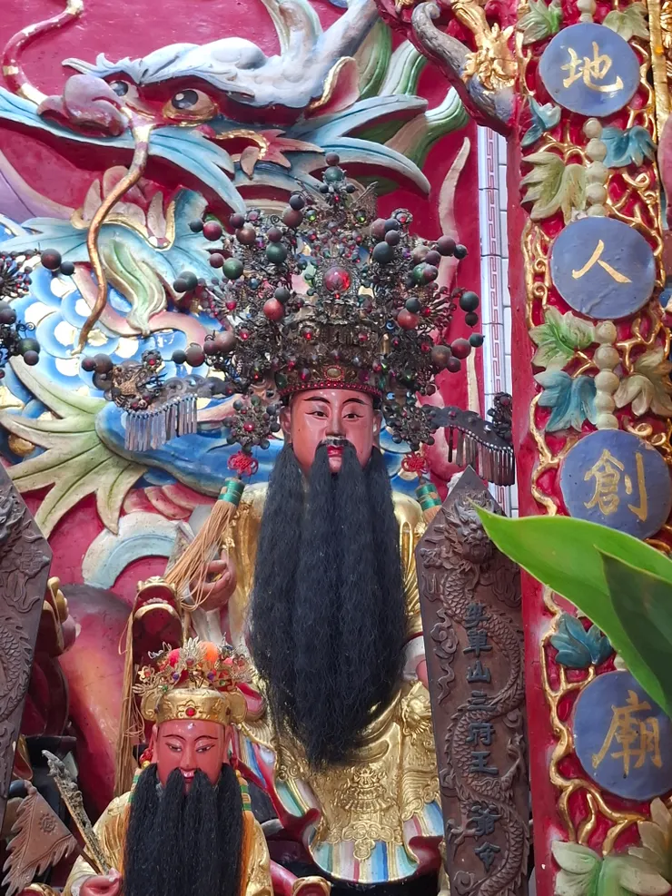 港南順天宮 鎮殿 李府王爺 神尊