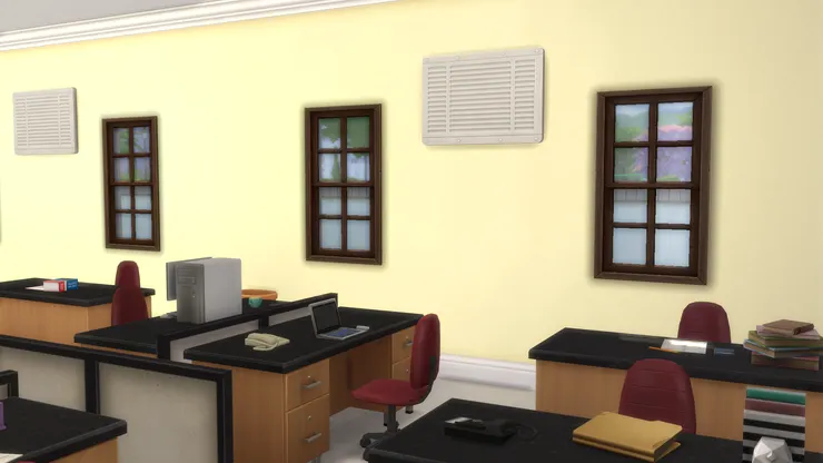 有些老師用筆電，有些老師用桌機。