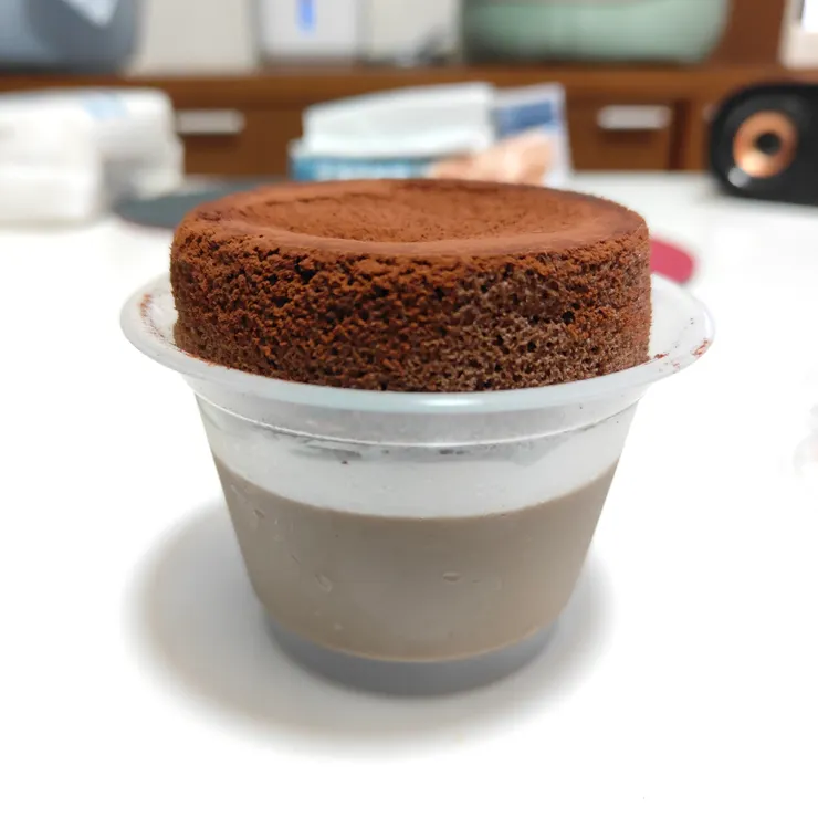 可可舒芙蕾→鮮奶油→伯爵布丁