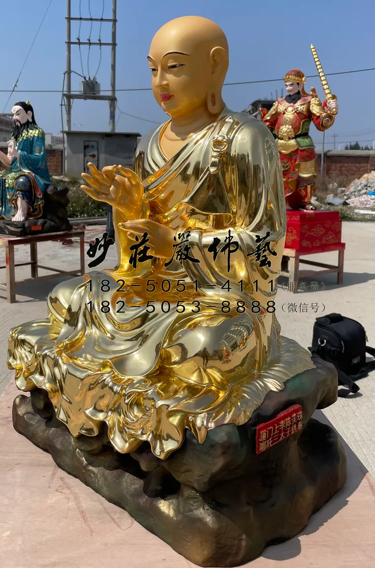 普庵祖師右側現場實拍圖