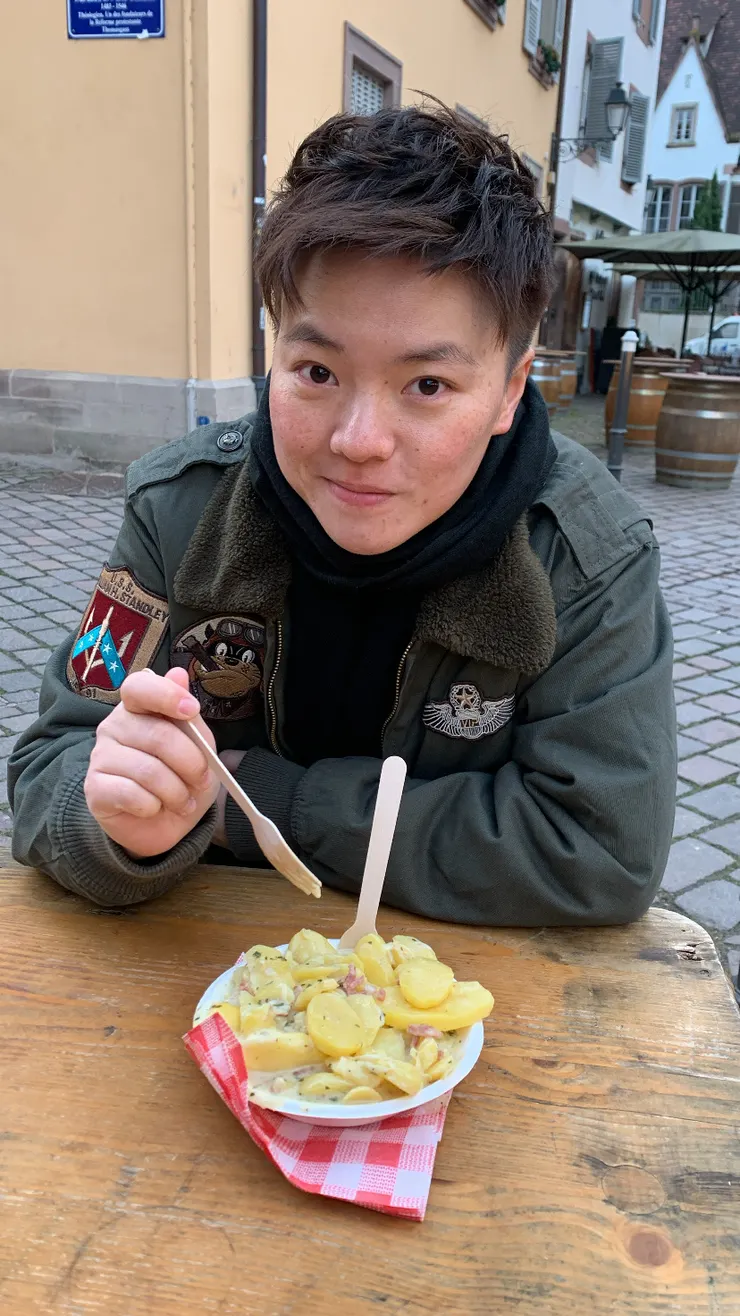 熱芝士煙肉薯仔