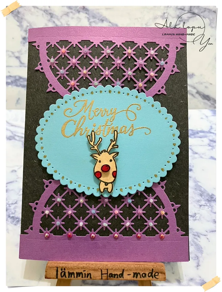 卡片上的紫色，這個紙款我手上只有這一張