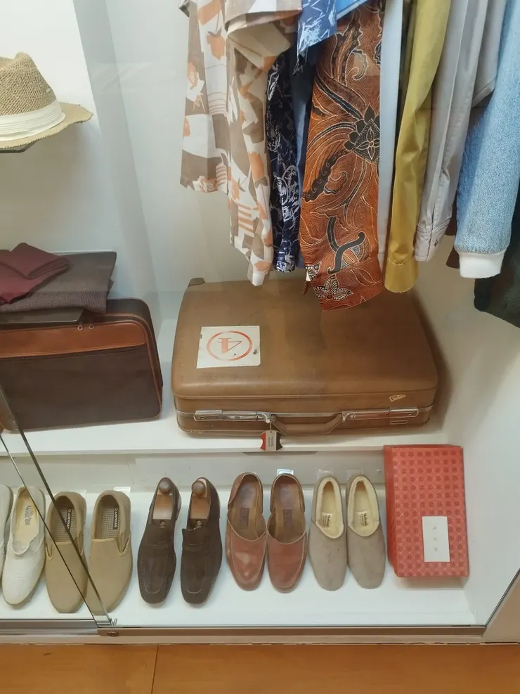 孫先生文物 包括出國的行李箱 河童拍攝/2023年