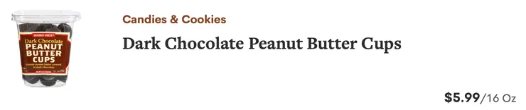 Dark Chocolate Peanut Butter Cups(黑巧克力花生醬杯)