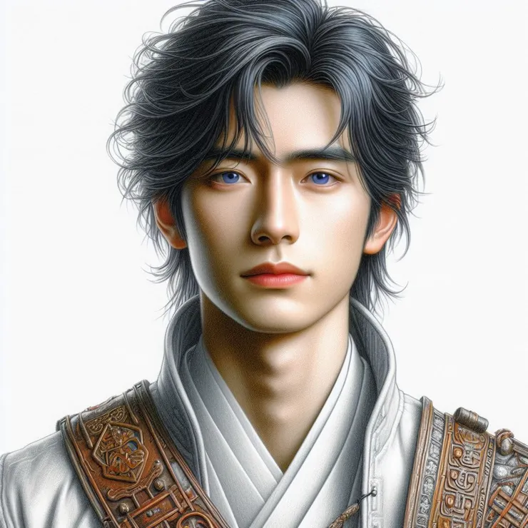 Bing 的copilot 生成美男子