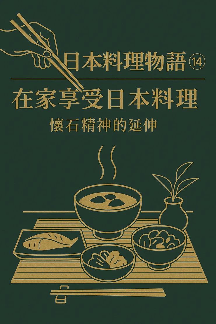 在家享受日本料理:懷石精神的延伸